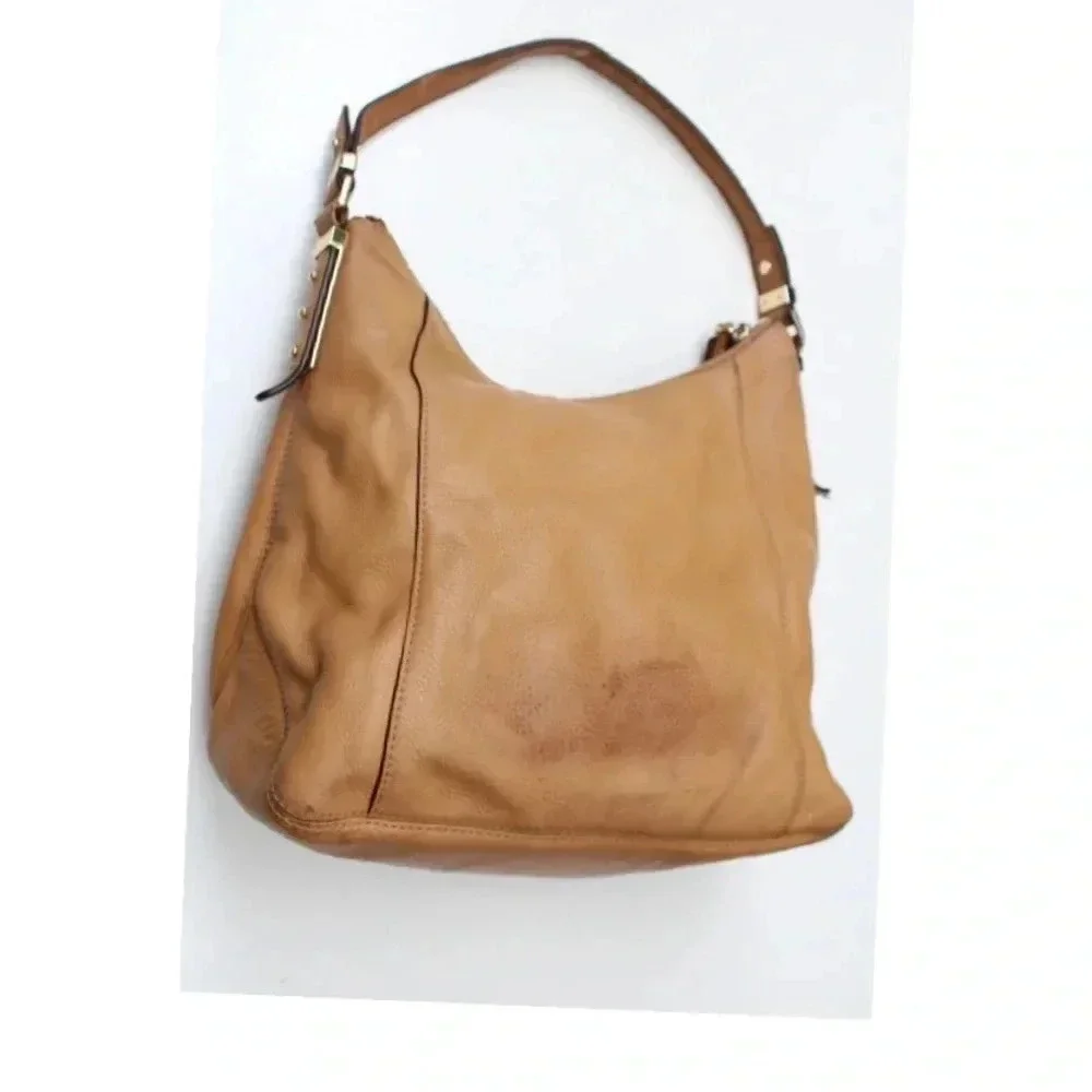 Michael Kors leather hobo bag